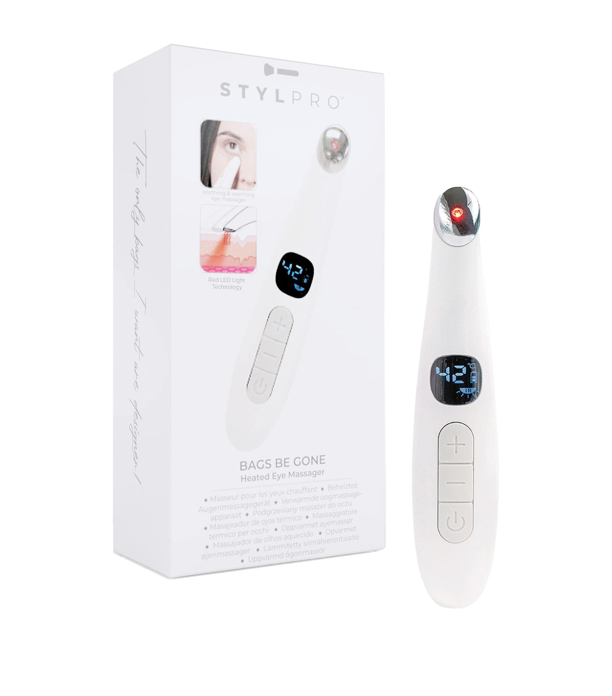 STYLPRO Bags Be Gone Heated Eye Massager (British brand)
