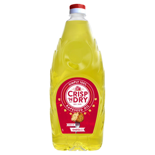 Crisp 'N' Dry Vegetable Oil 2L oils Sainsburys   