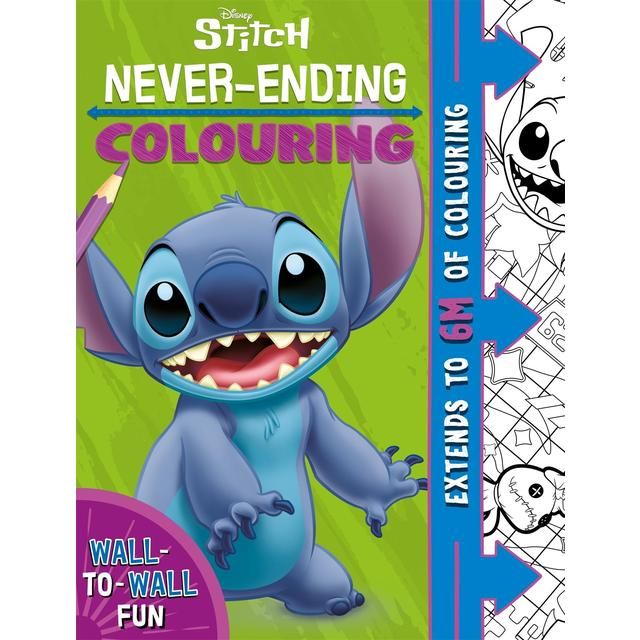 Disney Stitch Never-Ending Colouring GOODS M&S   