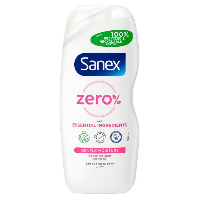 Sanex Zero % Sensitive Skin Shower Gel   225ml GOODS M&S   