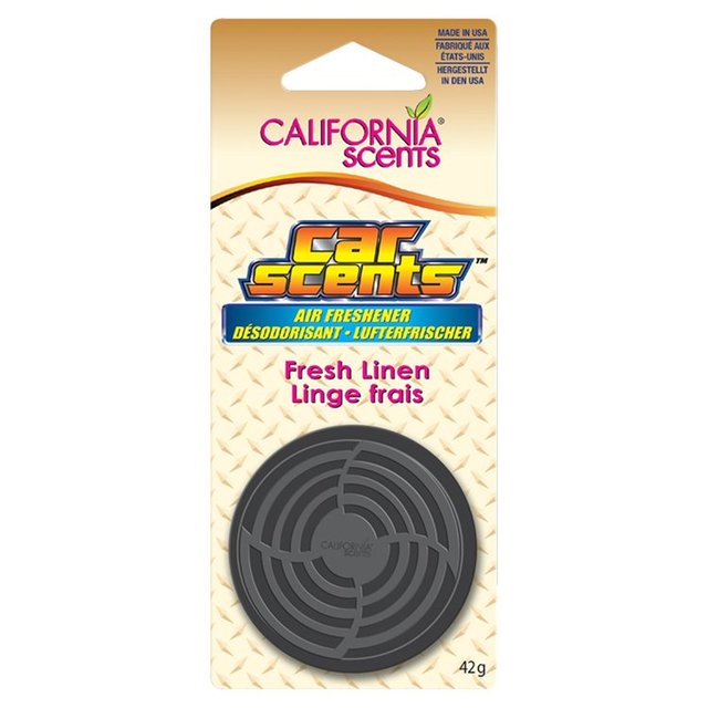 California Scents Car Scents Fresh Linen Car Air Freshener GOODS M&S   