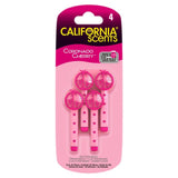 California Scents Coronado Cherry Vent Sticks Car Air Fresheners   4 per pack GOODS M&S   