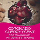 California Scents Coronado Cherry Vent Sticks Car Air Fresheners   4 per pack GOODS M&S   