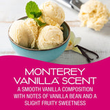 California Scents Monterey Vanilla Vent Sticks Car Air Fresheners   4 per pack GOODS M&S   