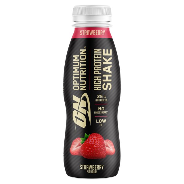 Optimum Nutrition High Protein Shake Strawberry   330ml GOODS M&S   