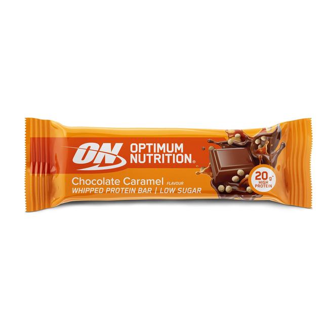 Optimum Nutrition Whipped Protein Bar Chocolate Caramel Protein Bar   60g