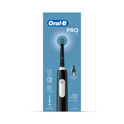 Holland & Barrett Oral-B Pro Series 1 Black Electric Toothbrush- Buy online at McGrocer