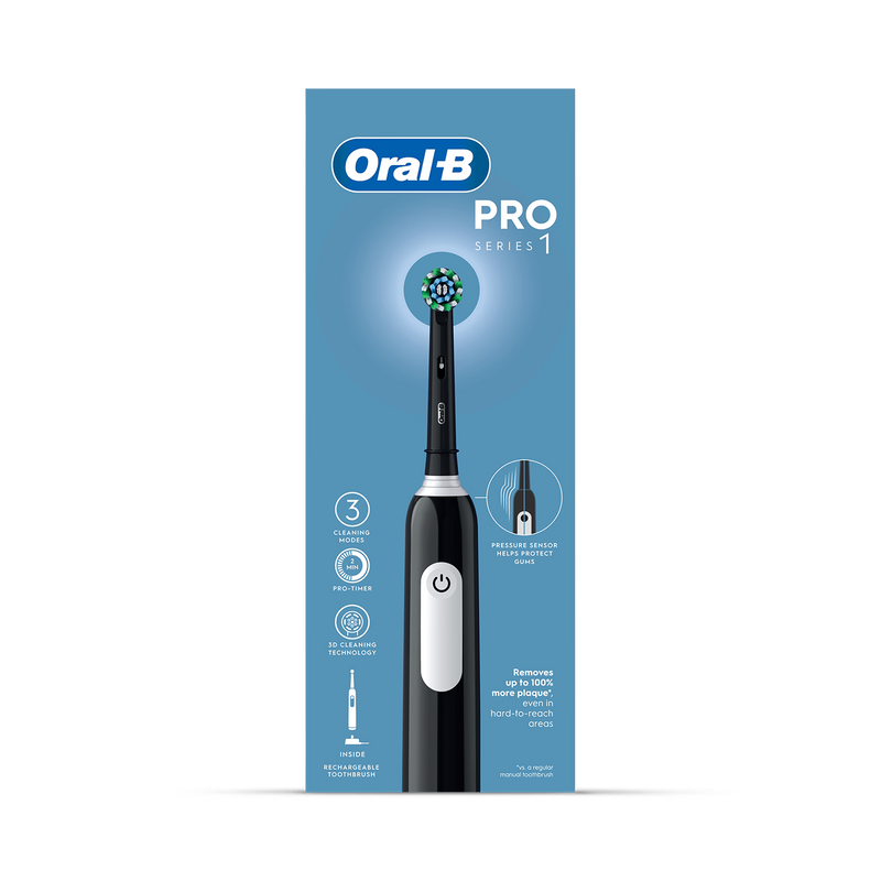 Oral-B Pro Series 1 black electric toothbrush - British product
