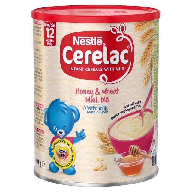 Cerelac Infant Cereals with Milk  Honey & Wheat 12+ Months   400g