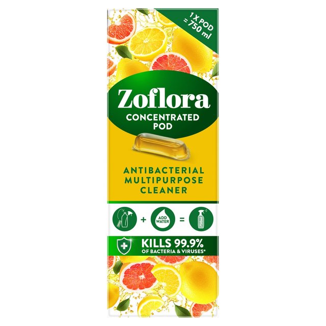 Zoflora Concentrated Refill Pod Lemon Zing   9ml