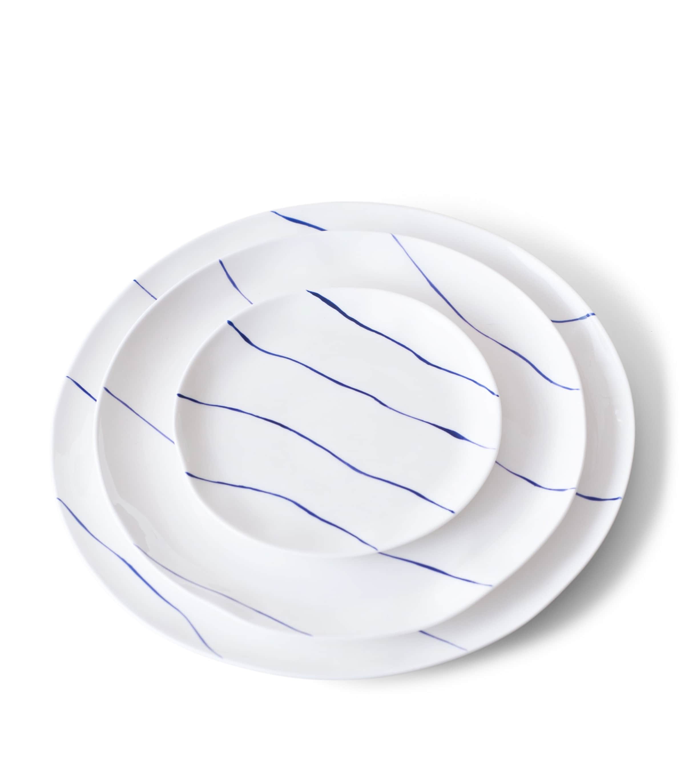 FELDSPAR Stripe side plate 24cm - British product