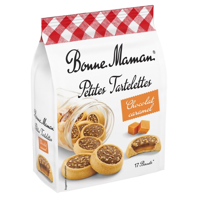 Bonne Maman Petit Choco & Caramel Tartlets Biscuits   250g GOODS M&S   