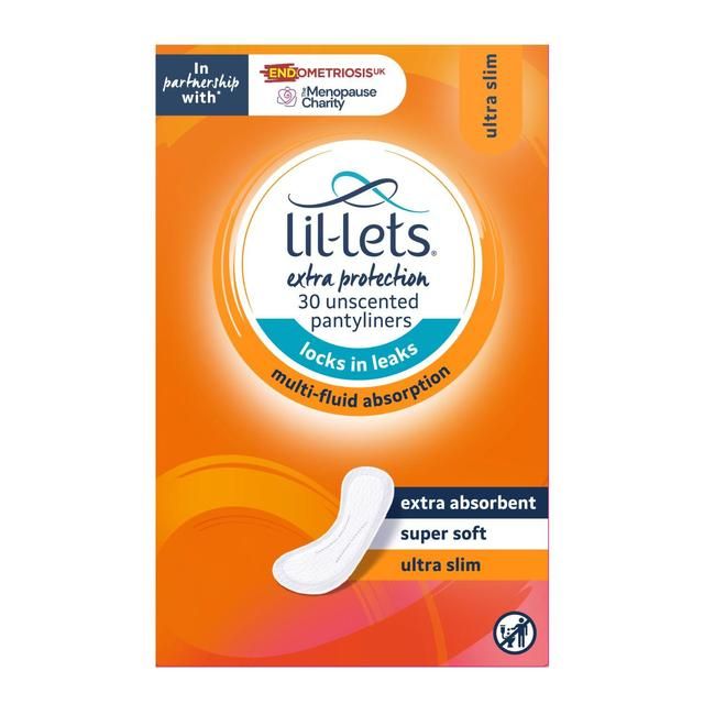 Lil-Lets Extra Protection Ultra Pantyliners   30 per pack GOODS M&S   