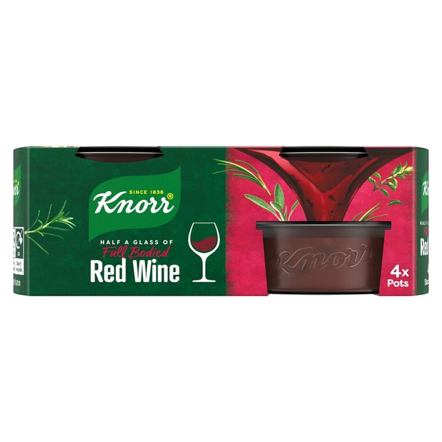 Knorr Red Wine Stock Pot   104g GOODS M&S   