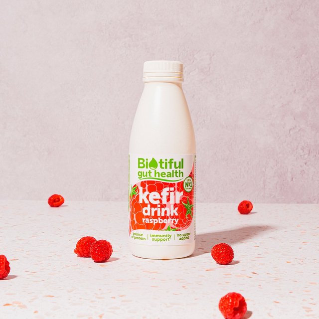 Biotiful Raspberry Kefir   500ml GOODS M&S   