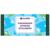 Ocado 6 Fingergrip Sponge Scourers   6 per pack GOODS M&S   