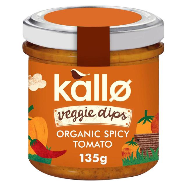 Kallo Veggie Dips Organic Spicy Tomato   135g