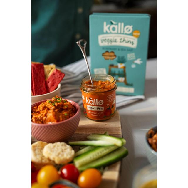 Kallo Veggie Dips Organic Spicy Tomato   135g GOODS M&S   