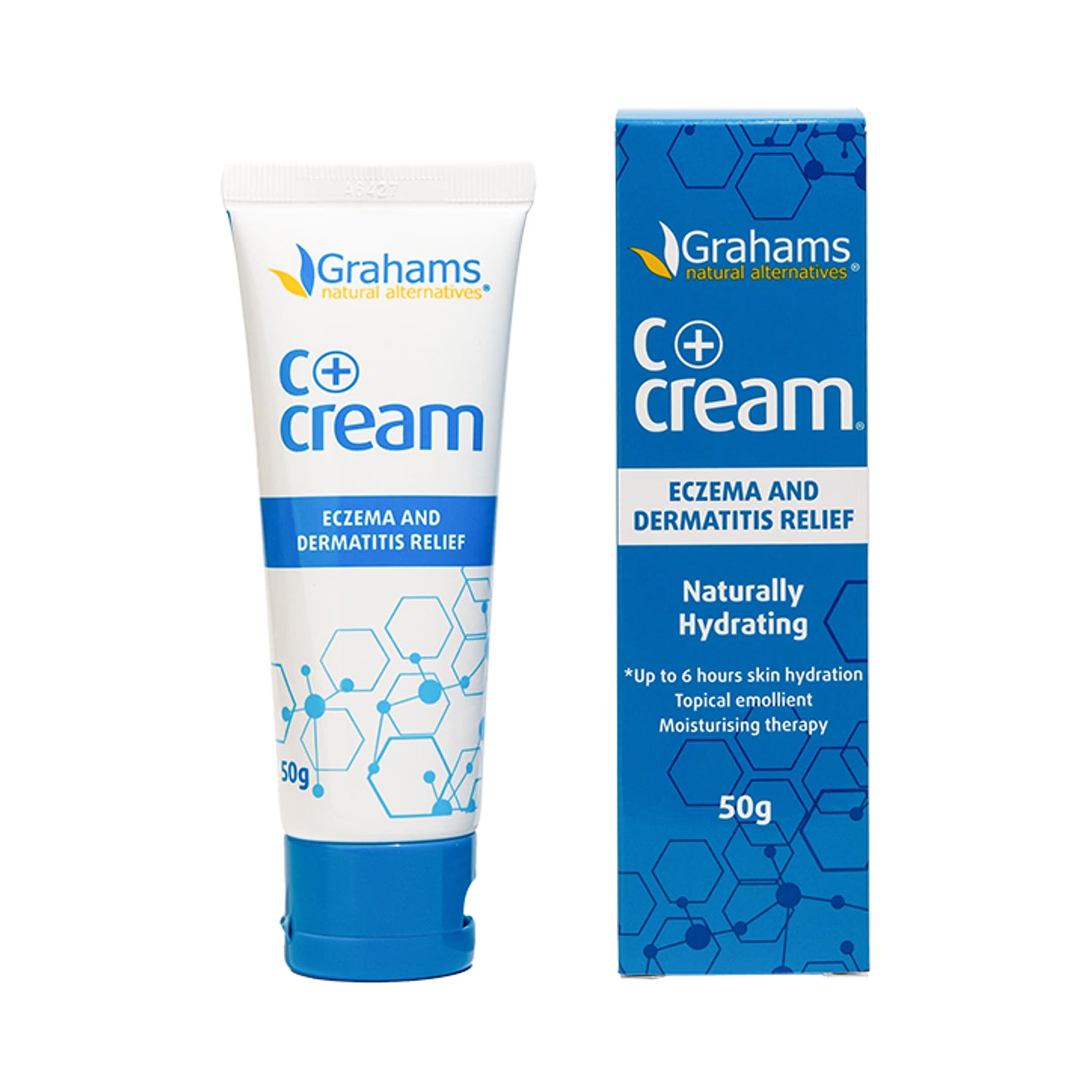Anti-Inflammatory Steroid-Free Eczema and Dermatitis Relief Cream 50g