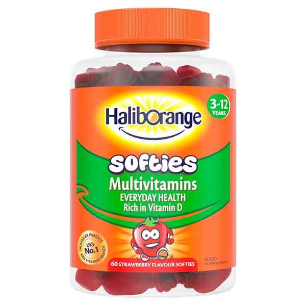 Haliborange Strawberry Multivitamin - 60 Softies GOODS Superdrug   