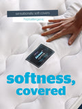 Silentnight White Airmax 800 8cm mattress topper (British brand)