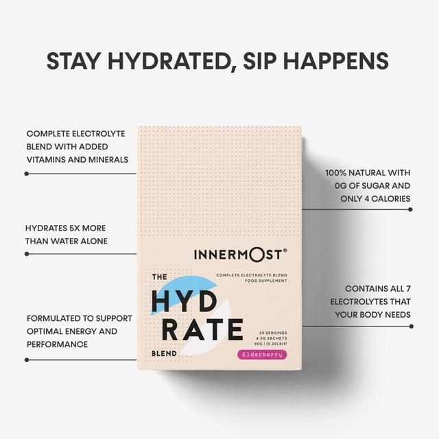 Innermost The Hydrate Blend (Elderberry)   20 x 4g GOODS M&S   