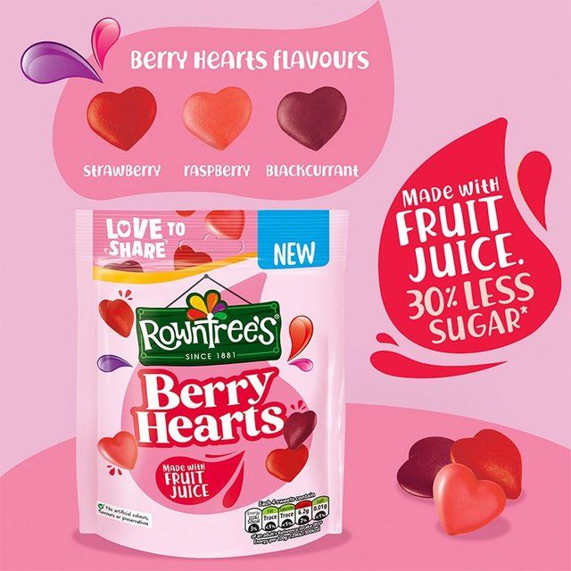 Rowntree's Berry Hearts   115g GOODS M&S   