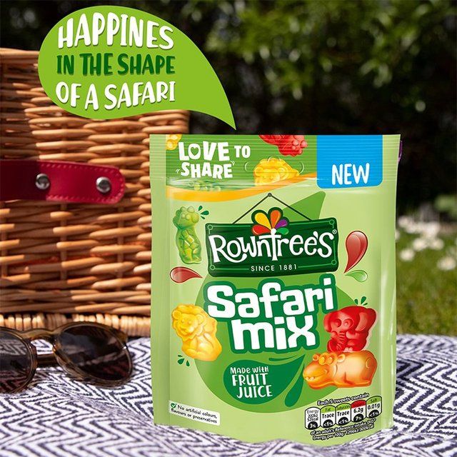 Rowntrees Safari Mix Pouch   115g GOODS M&S   