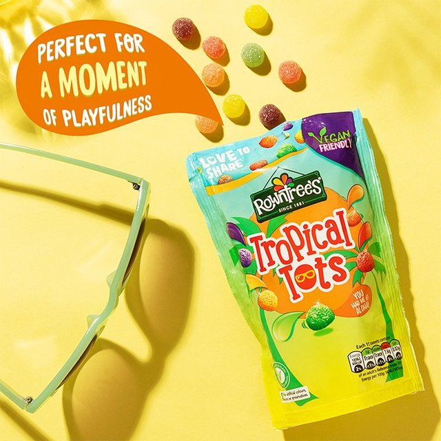 Rowntree's Jelly Tots Tropical Pouch   140g GOODS M&S   