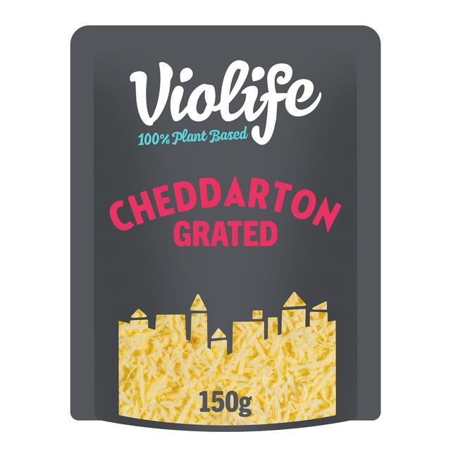 Violife Cheddarton Grated Cheddar Cheese Alternative   150g