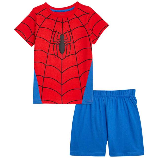 M&S Spiderman Dress Up Shorties 2-7 Years Red GOODS M&S   