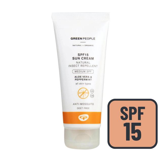 Green People SPF15 Sun Cream With Insect Repellent   100ml GOODS M&S   