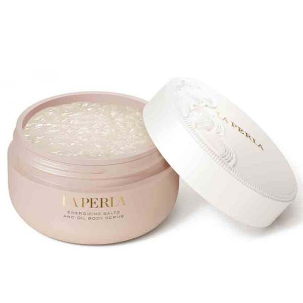 La Perla Salt & Oil body scrub 250g, imported from the UK