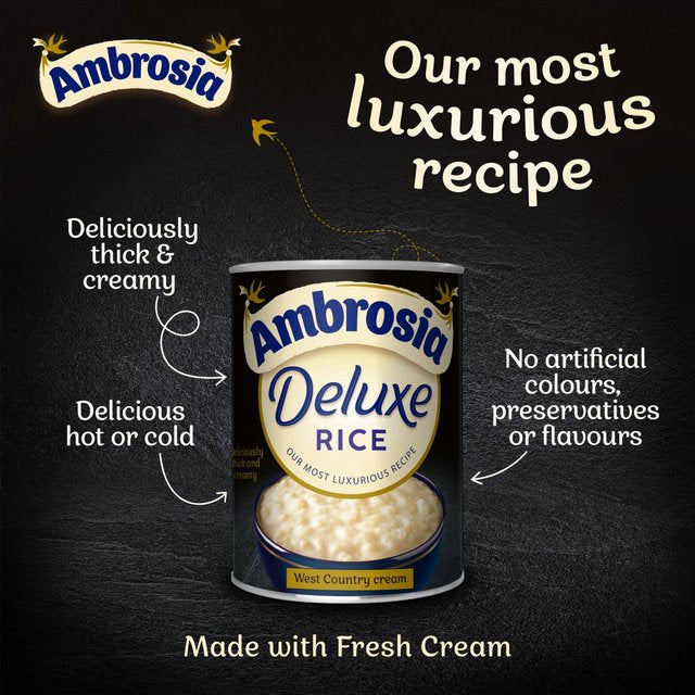 Ambrosia Deluxe West Country Cream Rice Pudding   400g GOODS M&S   