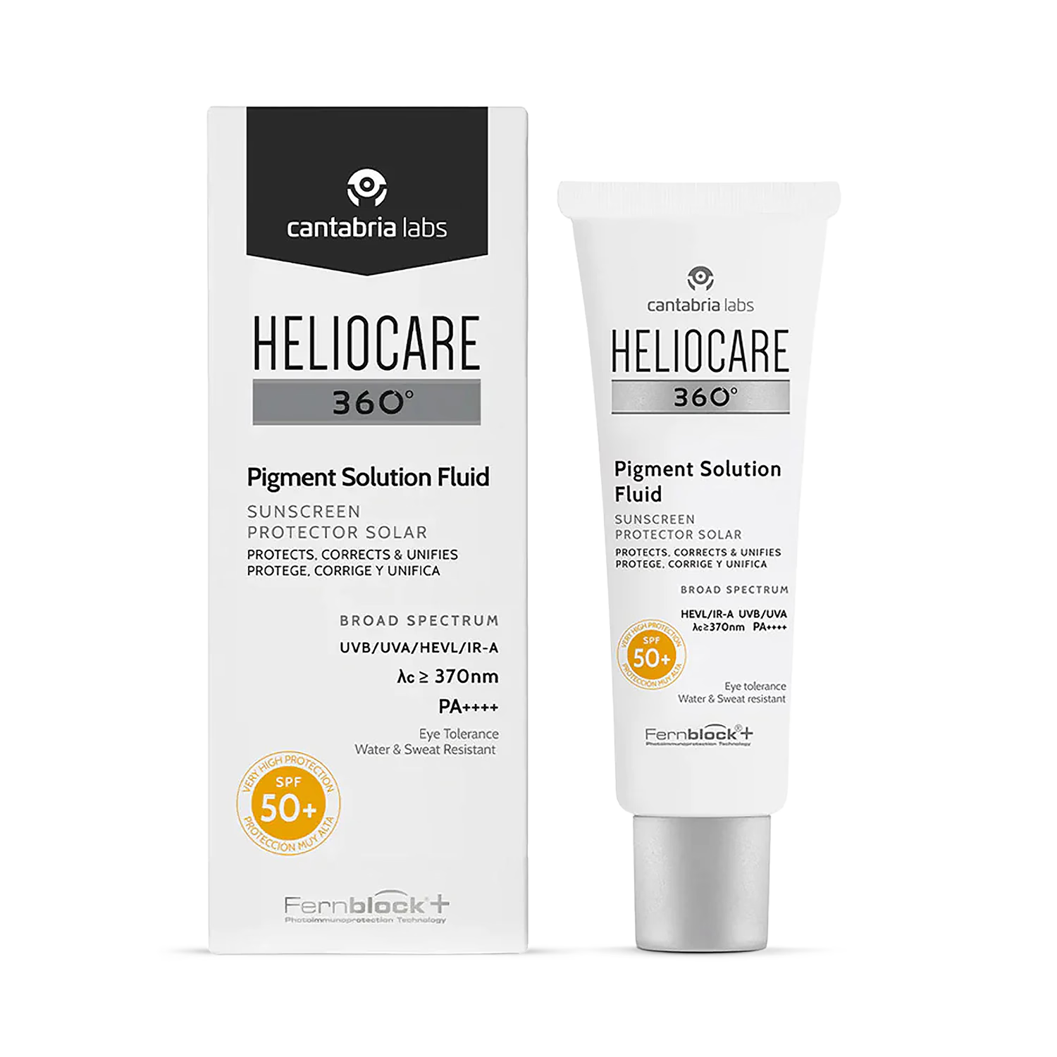 Heliocare 360 Pigment Solution Fluid SPF50 50ml (British brand)