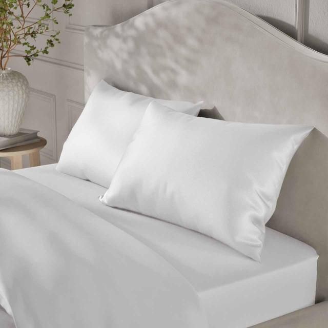 M&S Mulberry Silk Pillowcase White GOODS M&S   