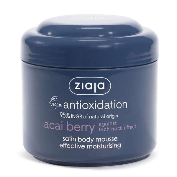 Ziaja Acai Berry Satin Body Mousse 200ml (British brand)