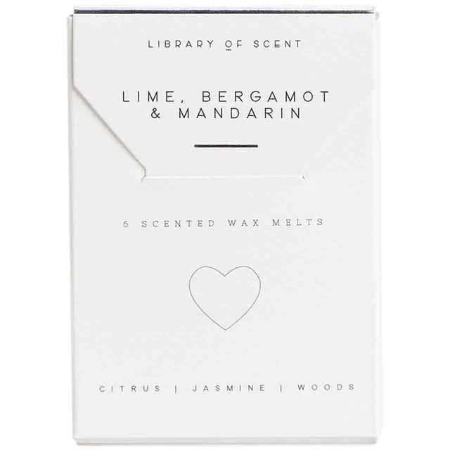 M&S Lime Bergamot & Mandarin Wax Melts White 6 Pack   6 per pack