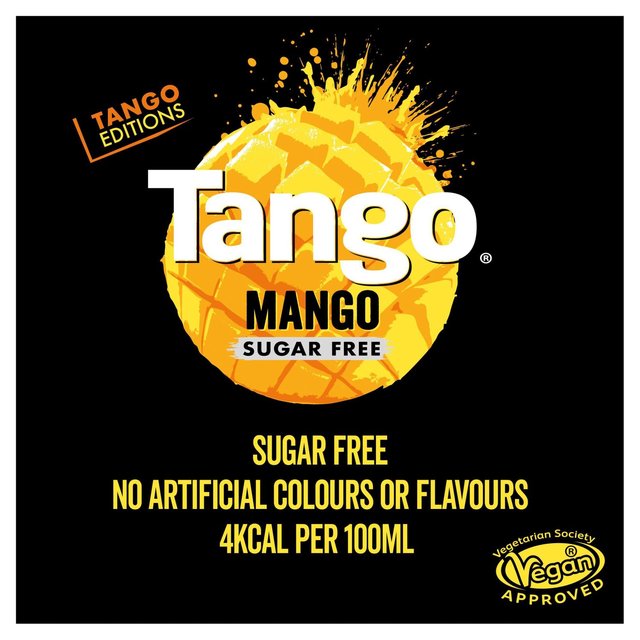 Tango Mango Sugar Free   8 x 330ml GOODS M&S   