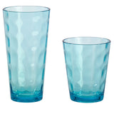 Tritan drinkware set hammered coloured 12 piece, UK version