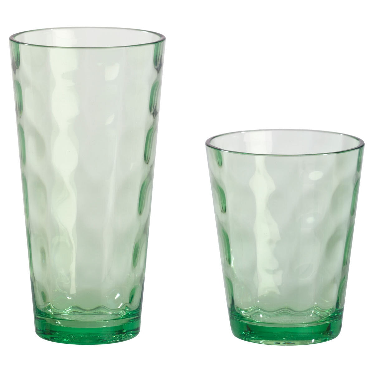 Tritan drinkware set hammered coloured 12 piece, UK version
