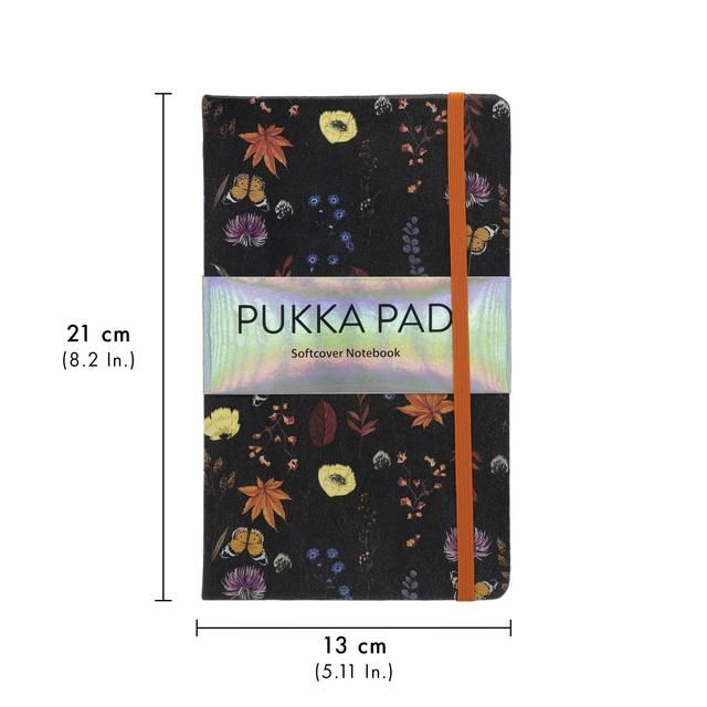 Pukka Pad Bloom Soft Cover - Black GOODS M&S   