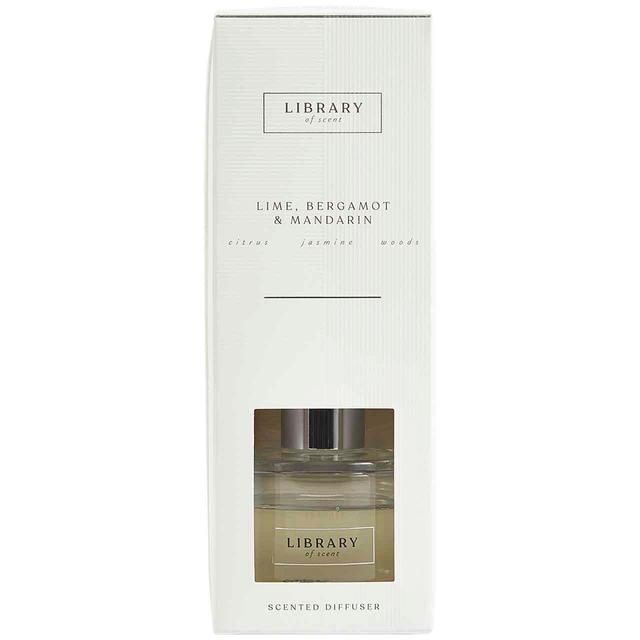 M&S Library of Scent Lime Bergamot & Mandarin Diffuser   100ml GOODS M&S   