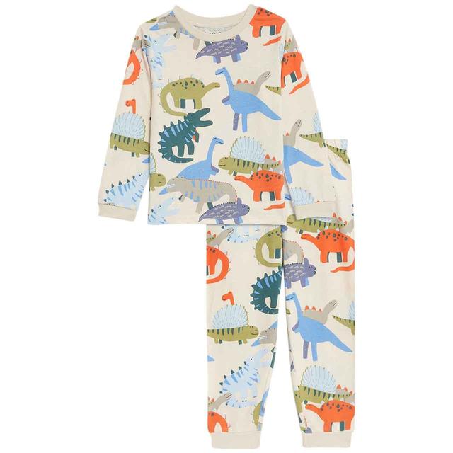 M&S Dino Pyjamas 2-7 Years Calico GOODS M&S   