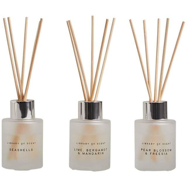 M&S Library of Scent Set of 3 Mini Diffusers White   3 per pack GOODS M&S   