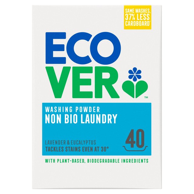 Ecover Non Bio Washing Powder 40 Wash   3kg GOODS M&S   