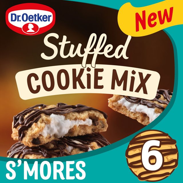 Dr. Oetker Smores Stuffed Cookie Baking Mix   340g GOODS M&S   