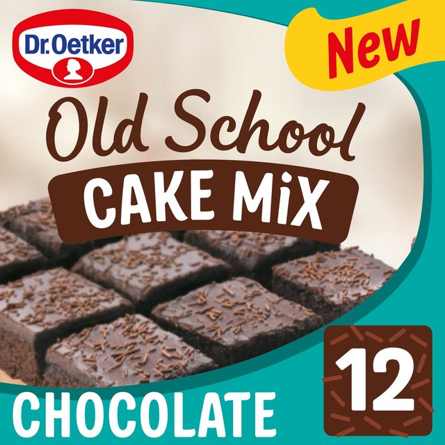 Dr. Oetker Chocolate School Cake Mix   436g GOODS M&S   