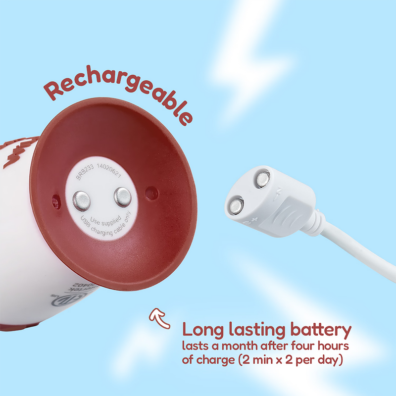 WildOnes Monkey rechargeable toothbrush (British brand)