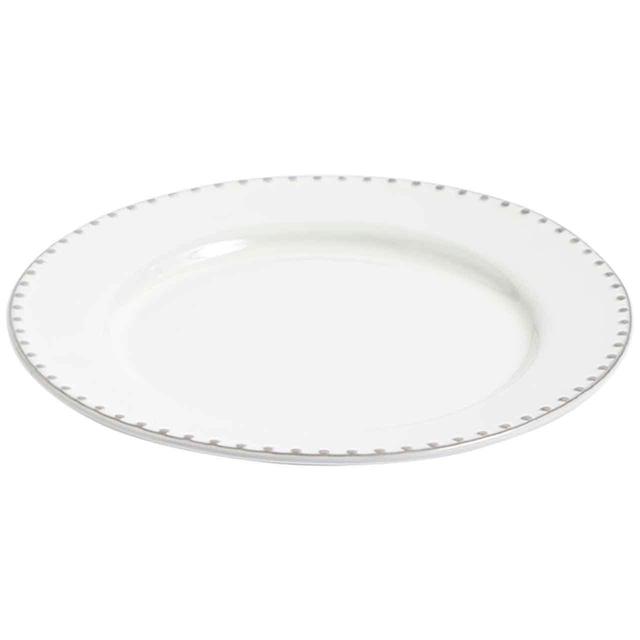 M&S Mia Side Plate Grey GOODS M&S   